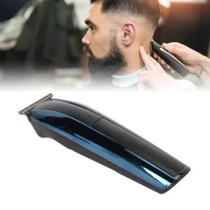 Electric Hair Clipper Professional USB Rechargeable LCD Display Hair Cutting Trimmer with 5 Guide Combs - 1413230122111-3