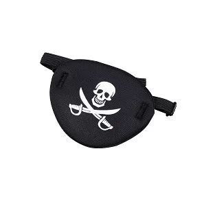 VICASKY 3D Pirate Eye Patch Skull Eye Patch Pirate Accessories Amblyopia Lazy Patch - 3D Pirate Eye Patch Skull Eye Patch Eye Mask Pirate Accessories Eye Patches for Adults - 3D Pirate Eye Patch Skull Eye Patch Eye Mask Pirate Accessories Eye Patches