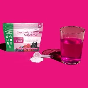 Jigsaw Health Electrolyte Supreme Packets, Berry Licious, 60 Servings Packets Berry 60 Servings (Pack of 1) - Electrolyte Supreme - Berry-Licious
