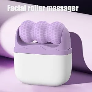Wyttuubv Ice Eye Roller - Cold Compress Ice Facial Roller Small Skin Care Tools Cold Face Roller for Relieve Sunburn and Redness - Ice Face Roller