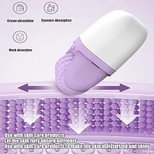 Wyttuubv Ice Eye Roller - Cold Compress Ice Facial Roller Small Skin Care Tools Cold Face Roller for Relieve Sunburn and Redness - Skin Perfection Achieved