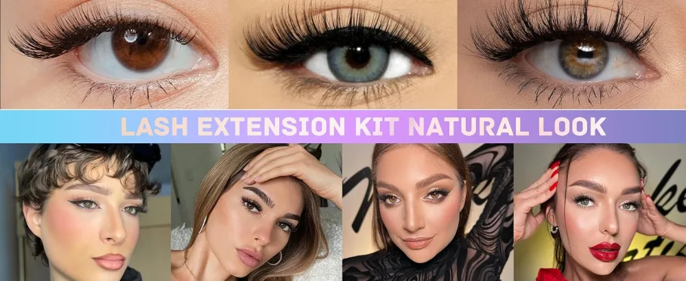Lash Clusters Kit (40D-0.07D-8-16MM) 40Dkit-0.07D-8-16MM - Eyelash Extension Kit