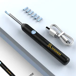 VITCOCO Ear Wax Removal 1920 FHD Wireless Camera with 6 LED Lights Visual Cleaner 3.9mm Scope Otoscope Spoons Earwax Remover Tool for iPhone iPad & Android Smart Phones - product information 4