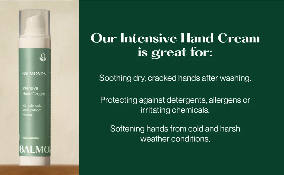 Balmonds Dry Cracked Hands Set - Help For Hands When Constantly Washing - top benefits