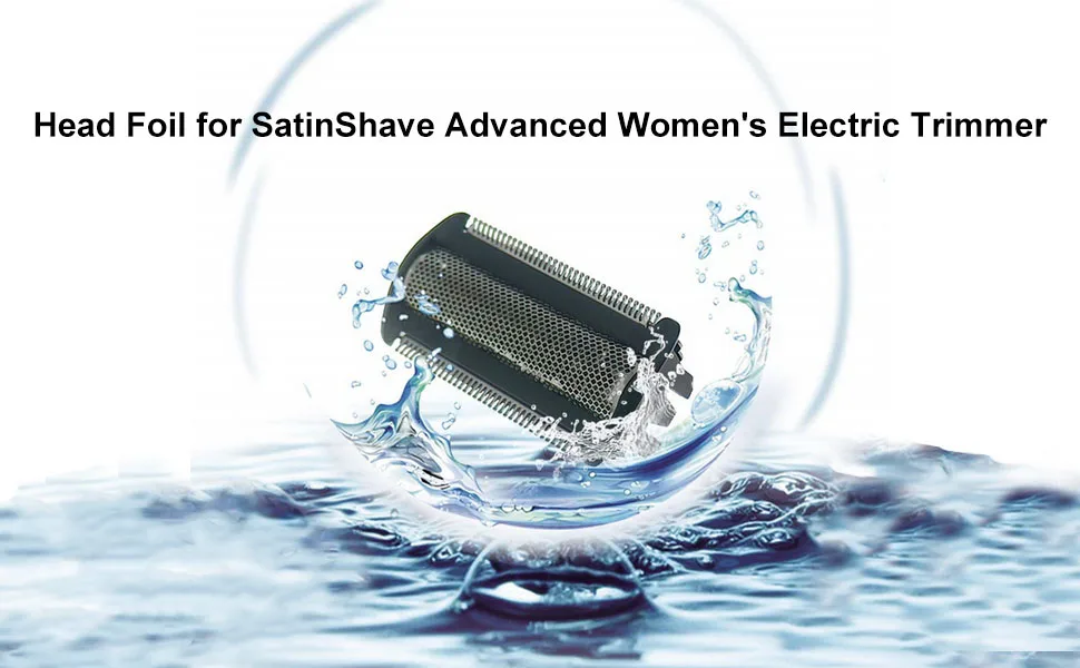 Electric Shaver Head Replacement for BRL140 BRL130 Head Foil Replacement with Dual Use Ergonomic Sturdy Replacement Blade Easy to Install Replace (White) - Head Foil Replacement