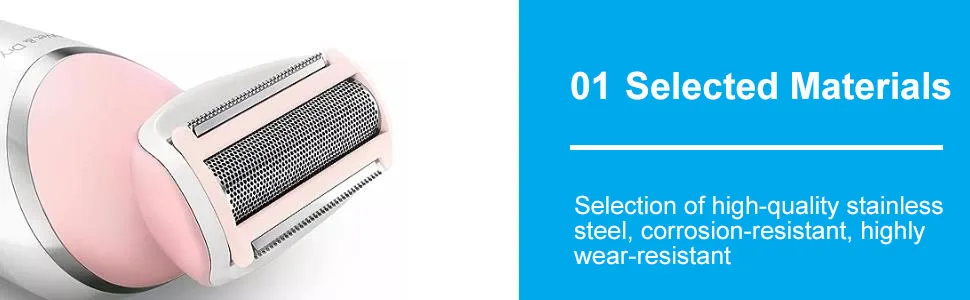 Electric Shaver Head Replacement for BRL140 BRL130 Head Foil Replacement with Dual Use Ergonomic Sturdy Replacement Blade Easy to Install Replace (White) - Head Foil Replacement