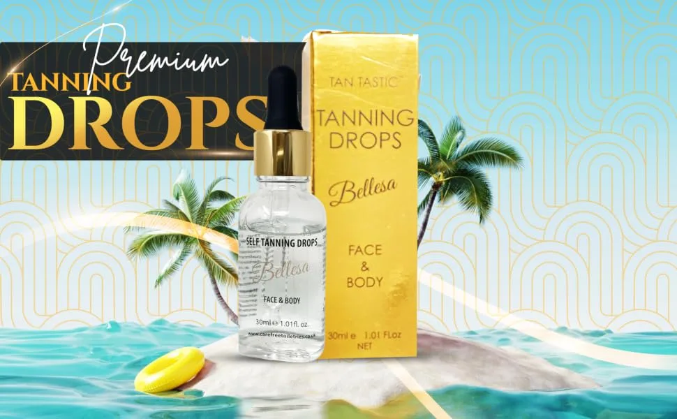 Glamza Pro Tanning Drops Dark Sunbed Tan Cream Lotion Bottle Mit Gradual No Streaks Uk - tanning drops summer