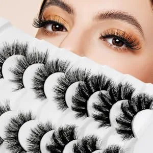 HAPINARY 7 Pairs Eyelashes Fake Lashes Natural False Lashes Women Makeup Tools Fake Lashes Full Makeup Accessories - product information 3