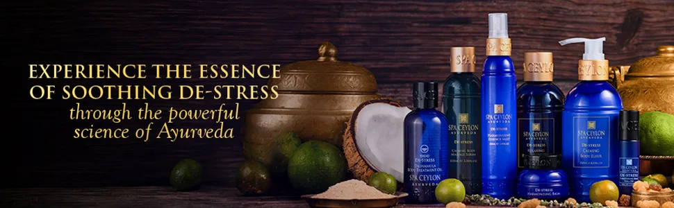 SPA CEYLON DE-STRESS Harmonising Essence Mist | Calming & Refreshing | Deep Calming | Reduce Stress | Hydrate Skin | SLES-free - product information 1