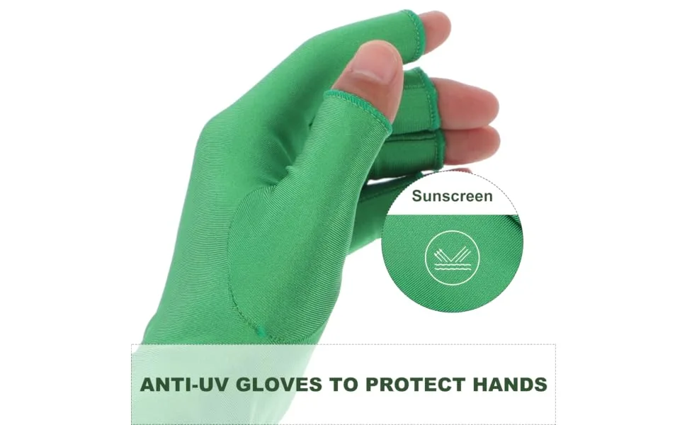 SOESFOUFU 1 Pair Nail Gloves Nail Polish Elastic Spandex Care - product information 3