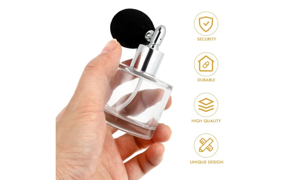 Gogogmee Air Bag Perfume Bottle Perfume Atomizer Travel Perfume Sprayer Perfume Glass Sprayer Refillable Perfume Bottle Sprayer Bottle Refillable Perfume Sprayer Empty Spray Bottle - product information 2