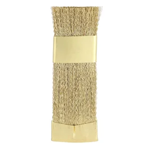 Drill Bits Cleaning Brush Nail Art Wire Nail Art Bits Cleaning Brush Golden Color Copper Wire Drill Cleaner Brush Manicure Accessories - product information 2