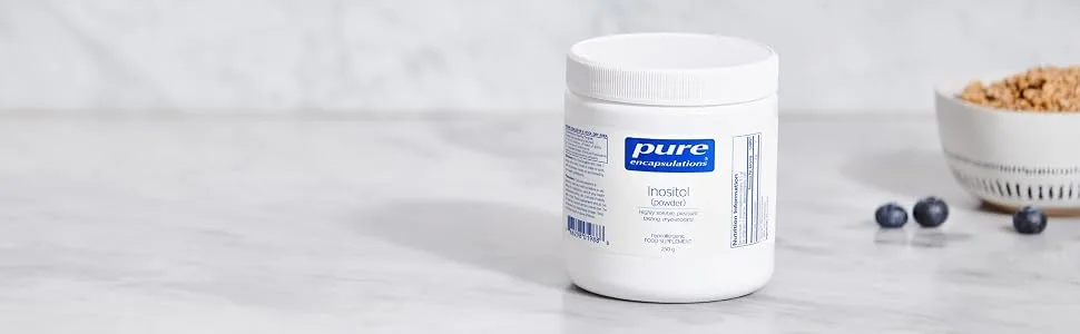 Pure Encapsulations - Inositol Powder 2g - Hypoallergenic Vitamin B8 Supplement - 250 Grams - Image1
