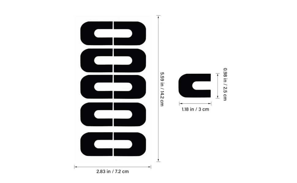 MERRYHAPY 100 Sheets Skin Cuticle Protector Nail Polish Accessories Nail Polish Protectors Nail Protectors - product information 4