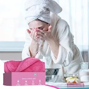 Uitseld Face Cloths for Washing Face Gentle Towel for Makeup Removing | Portable Makeup Remover Tool Face Wash Cloth for Efficient Cleansing - Effective and Excellent