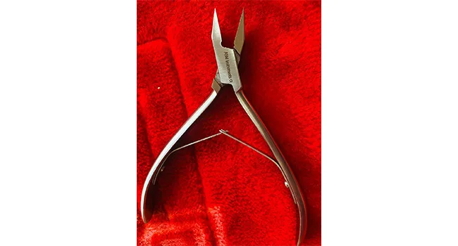INGROWN Toe Nail Clippers Nippers Cutters Flame Point Podiatry Instrument 5" Professional Thick Toe Nail Chiropody - INGROWN Toe Nail Clippers