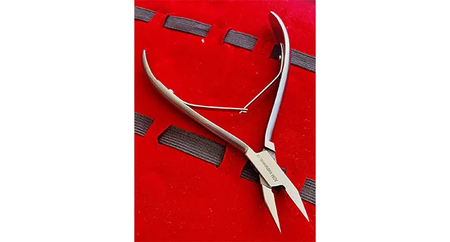 INGROWN Toe Nail Clippers Nippers Cutters Flame Point Podiatry Instrument 5" Professional Thick Toe Nail Chiropody - INGROWN Toe Nail Clippers