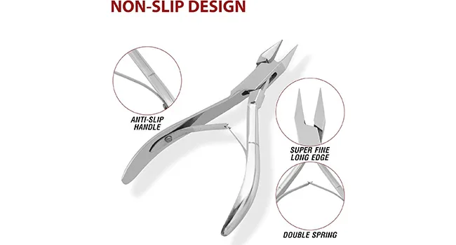 INGROWN Toe Nail Clippers Nippers Cutters Flame Point Podiatry Instrument 5" Professional Thick Toe Nail Chiropody - INGROWN Toe Nail Clippers