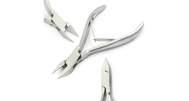 INGROWN Toe Nail Clippers Nippers Cutters Flame Point Podiatry Instrument 5" Professional Thick Toe Nail Chiropody - INGROWN Toe Nail Clippers