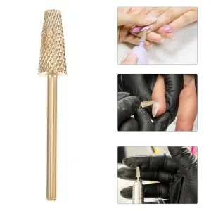 FUNOMOCYA Nail Polisher Nail Drill Tool Carbide Drill Bits Nail Kit Gel Drill Bits for Nails Manicure Nail Grinding Tools Cuticle Drill Bits Electric Grinder Nail Tools Nail Art Plastic - product information 3