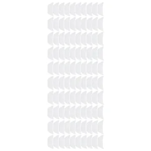 Neck Mask Sheets 100 Sheets Disposable Neck Mask Paper Ultra Thin Silk Neck Pads for DIY Skin Care Moisturizing Firming - product information 3