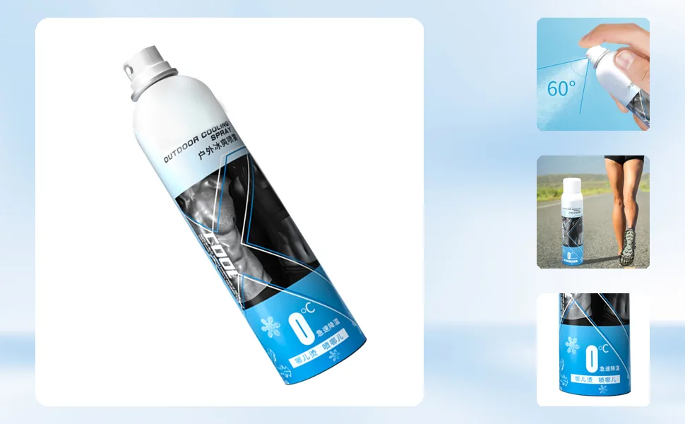 Summer Cooler Spray Quick Cooling Temperature Drop Hot Relief Mist Spray for Indoor and Outdoor Use - 3117230112611-1