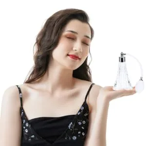 Gogogmee Perfume Bottle Empty Perfume Refillable Perfume Spray Bottle Atomizers for Essential Oils Essential Oil Spray Bottle Portable Scent Pump Bottle Travel Perfume Glass White - product information 4