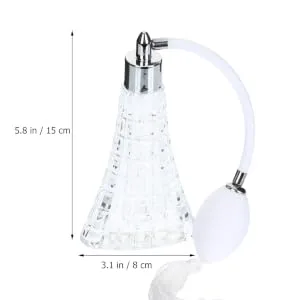 Gogogmee Perfume Bottle Empty Perfume Refillable Perfume Spray Bottle Atomizers for Essential Oils Essential Oil Spray Bottle Portable Scent Pump Bottle Travel Perfume Glass White - product information 6