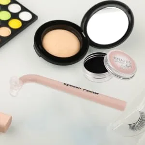 Gogogmee 1 Set Eye Makeup Aid Cosmetics Eyelashes Stamps Eyeliner Stencils Eyelash Stencil for Makeup Lash Stamp for Bottom Eyelashes Eyelash Stencils Reusable Eyelash Stamps - product information 5