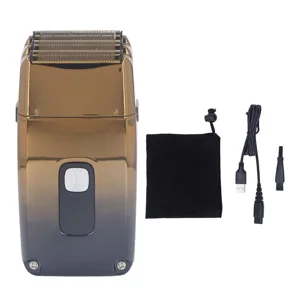 Electric Hair Clipper 3 Foil Blade Net LCD Display Rechargeable Hair Cutting Trimmer - product information 2