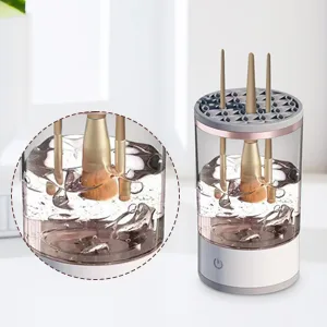 Make Up Brush Cleaner OBDKCAN Make Up Brush Cleaner Cosmetic Brush Cleaner Make Up Brush Cleaning Tool USB Automatic Deep Cosmetic Cleaner Make Up Brush Sponge Cleaner - product information 4