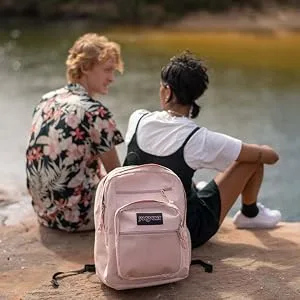 JanSport Big Student Backpack-School, Travel, or Work Bookbag -with 15-Inch -Laptop Compartment, Navy, One Size Navy One Size - JANSPORT The Big Student