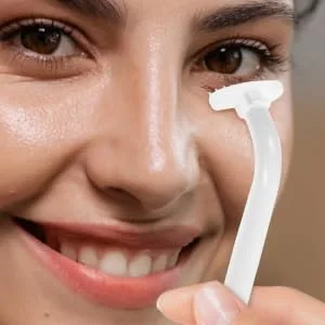 Gogogmee 1 Set Eye Makeup Aid Reusable Lower Eyelashes Stamp Lash Stamp for Bottom Eyelashes Eyelash Guide Lash Stamp for Lower Lashes Eyelash Stamp for Lower Eyelashes Eyelash Stencil - product information 4