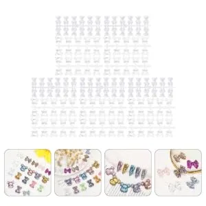 MERRYHAPY 3 Bear Head Nail Color Display Tool Cute Nail Color Displaying Tool Nail Tools Nail Polish Tools Bow Nail Color Display Tool Manicure Tools Sample Japanese - product information 3