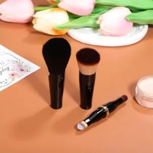 POPETPOP Makeup - Travel 4 In 1 Makeup Brush Double Sided Makeup Brush Concealer Brush Makeup Face Brush - product information 5