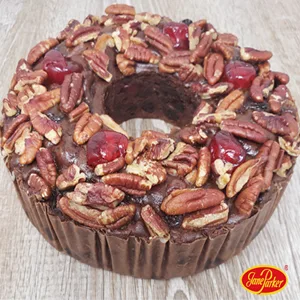 Jane Parker Fruitcake Chocolate Fruit Cake 1 Pound (16 Ounce) Loaf - Jane Parker Chocolate Fruit Cake