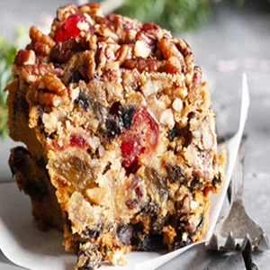 Jane Parker Fruitcake Bourbon & Rum Fruit Cake 3 Pound (48 Ounce) Ring in a Collectible Holiday Tin - Jane Parker Bourbon and Rum Fruit Cake