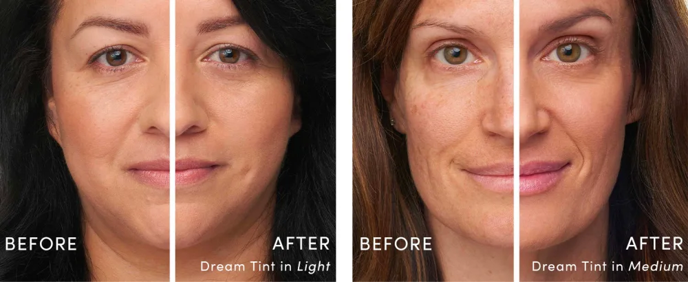 jane iredale Dream Tint Lightweight Tinted Moisturizer with SPF 15 Provides Sheer Coverage For All Skin Types Vegan & Cruelty-Free Makeup Medium Light - jane iredale dream tint tinted moisturizer clean makeup foundation spf