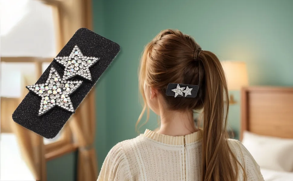 VOCOSTE Hair Pad Square Shape Hair Pad Bangs Patch for Women Silver Tone - Standard Image Header With Text