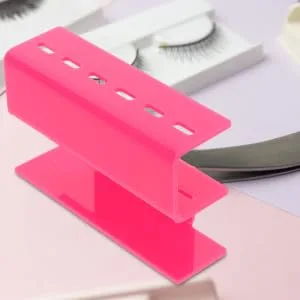 MERRYHAPY Desktop Eyelash Acrylic Holder Tweezers Rack Storage Extension Tweezer Stand Lash - product information 1