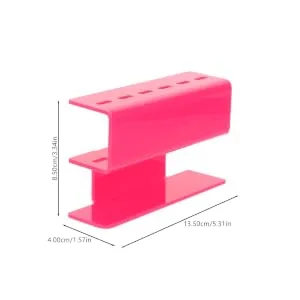 MERRYHAPY Desktop Eyelash Acrylic Holder Tweezers Rack Storage Extension Tweezer Stand Lash - product information 5
