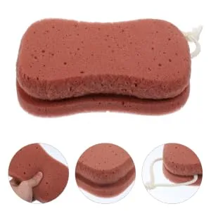 FOYTOKI Bath Sponge Shower Sponge Brush Bath Shower Sponge Shower Pouf Brush Bath Exfoliating Cleaning Sponge Shower Exfoliating Sponge Bath Body Scrubber Bath Exfoliating Sponge - product information 3