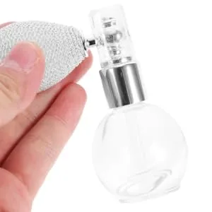 Beatifufu Empty Bottle Travel Dusting Portable Glass - product information 5