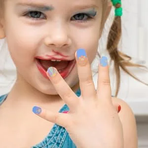 Gogogmee 8 Sheets Children's Nail Stickers Nails False Nail Nails for False Nails Nails Press on Nails for False Nail Tips Fake Nails False Nail for - product information 1