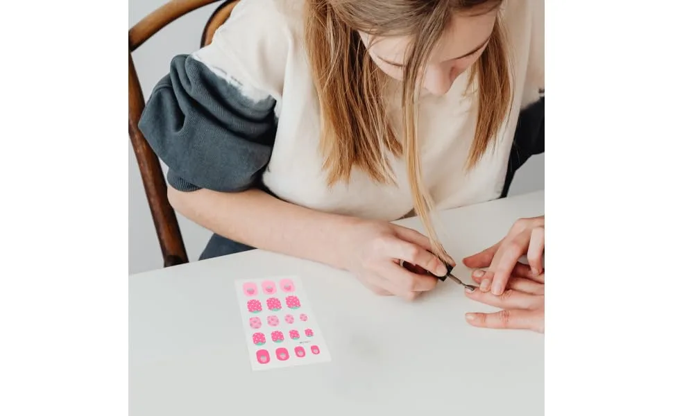 Gogogmee 8 Sheets Children's Nail Stickers Nails False Nail Nails for False Nails Nails Press on Nails for False Nail Tips Fake Nails False Nail for - product information 4