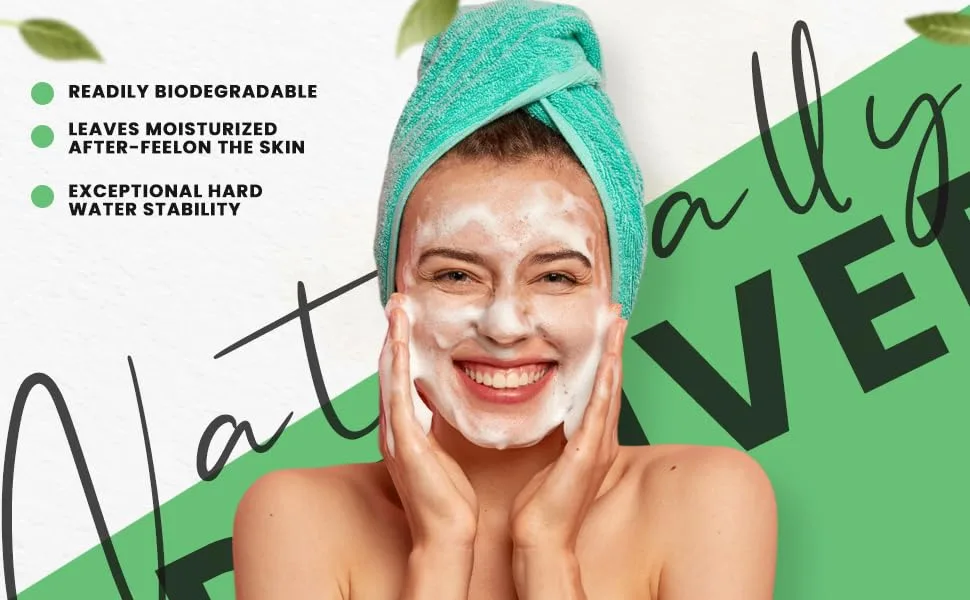 SLSA Surfactant 100gr | Sodium Lauryl Sulfoacetate |Soap Foaming Bath Bombs Bubble Bars | Natural-Origin Perfume-Free Surfactant | - Soap Foaming Bath Bombs Bubble Bars | Natural-Origin, Perfume-Free Surfactant