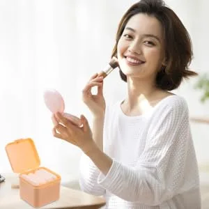 MERRYHAPY 1 Box Powder Sponge Makeup Sponge Beauty Sponge Triangular Powder Puff Triangle Puffs for Face Powder Makeup Powder Puff Cushion Puff Make up Makeup Puff Hydrophilic Polyurethane - product information 3