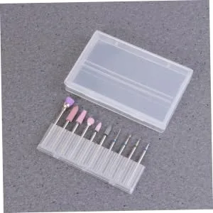 VINTORKY professional nail drill bits for acrylic nails acrylic nail drill bits nail file drill bits manicure ectric nail buffer bits file bits under nail cleaner tool dedicated gel Size 1 As Shown - product information 3