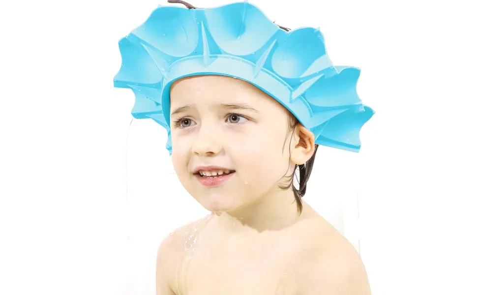Hoement Bathing Cap Shower Shower Cap Shower Blue 45x8.5cm - product information 2