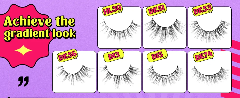 Onlyall Natural Lashes Wispy Lashes Natural Look False Eyelashes Natural Flared Eyelashes False Eye Lashes Soft Fluffy Lashes 7 Pairs D6 Volume(8MM-13mm) D6 Volume-13mm - Mink Lashes Full Volume Lashes Natural Look like kiss lashes